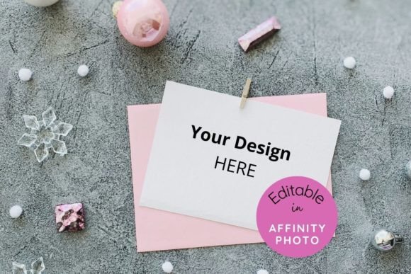 Download Affinity Photo Greeting Card Mockup - Premium Resources