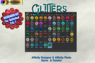 Download Glitters Designers Kit for Affinity Photo & Affinity Designer - Affinity photo Collection
